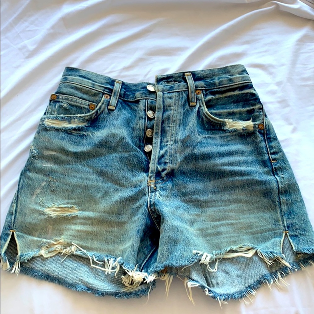 Agolde Dee Ultra High Rise Shorts